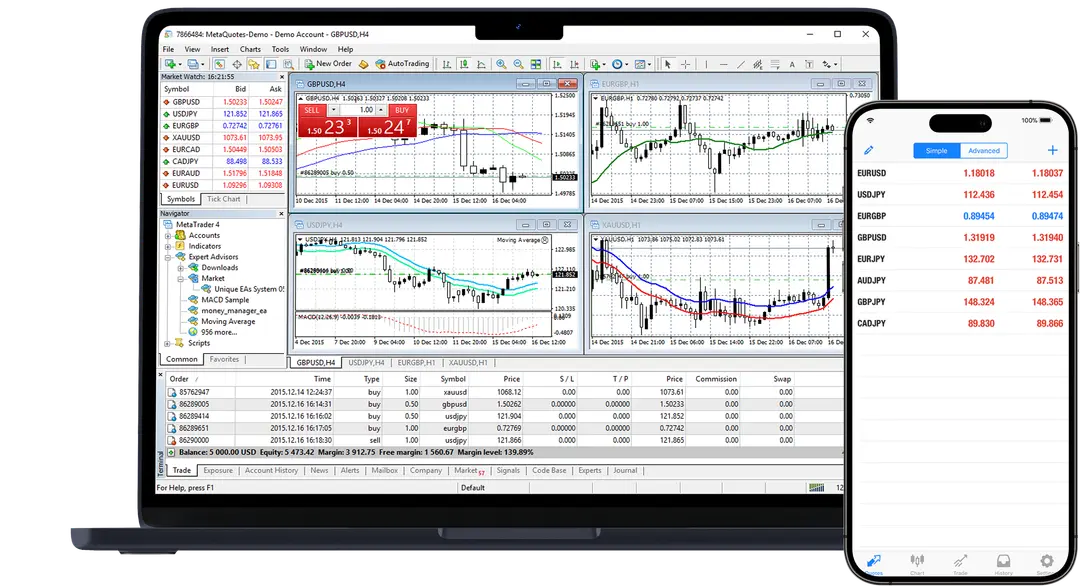 MetaTrader 5 platform